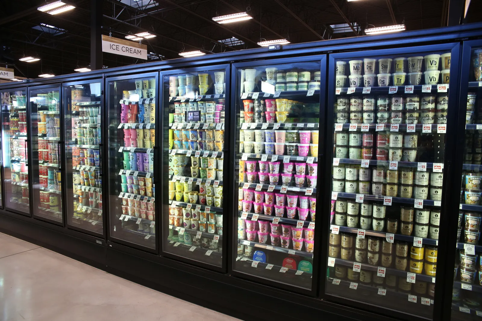 Wholesale ice cream distributed by Jolin Foods